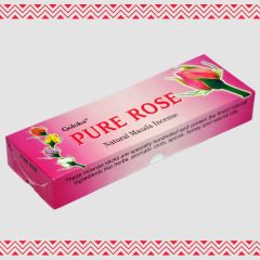 Goloka Pure Rose Masala Agarbathi (Incense) Sticks
