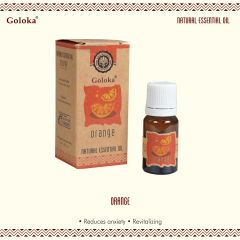Goloka Orange Essential Oil (10 ML) Pack