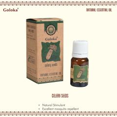 Goloka Celery Seeds Essential Oil (10 ML) Pack
