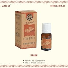 Goloka Cinnamon Essential Oil (10 ML) Pack