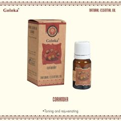Goloka Coriander Essential Oil (10 ML) Pack