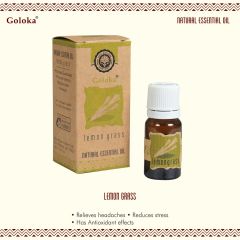 Goloka Lemon Grass Essential Oil (10 ML) Pack