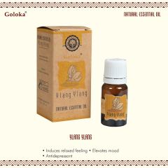 Goloka Ylang Ylang Essential Oil (10 ML) Pack